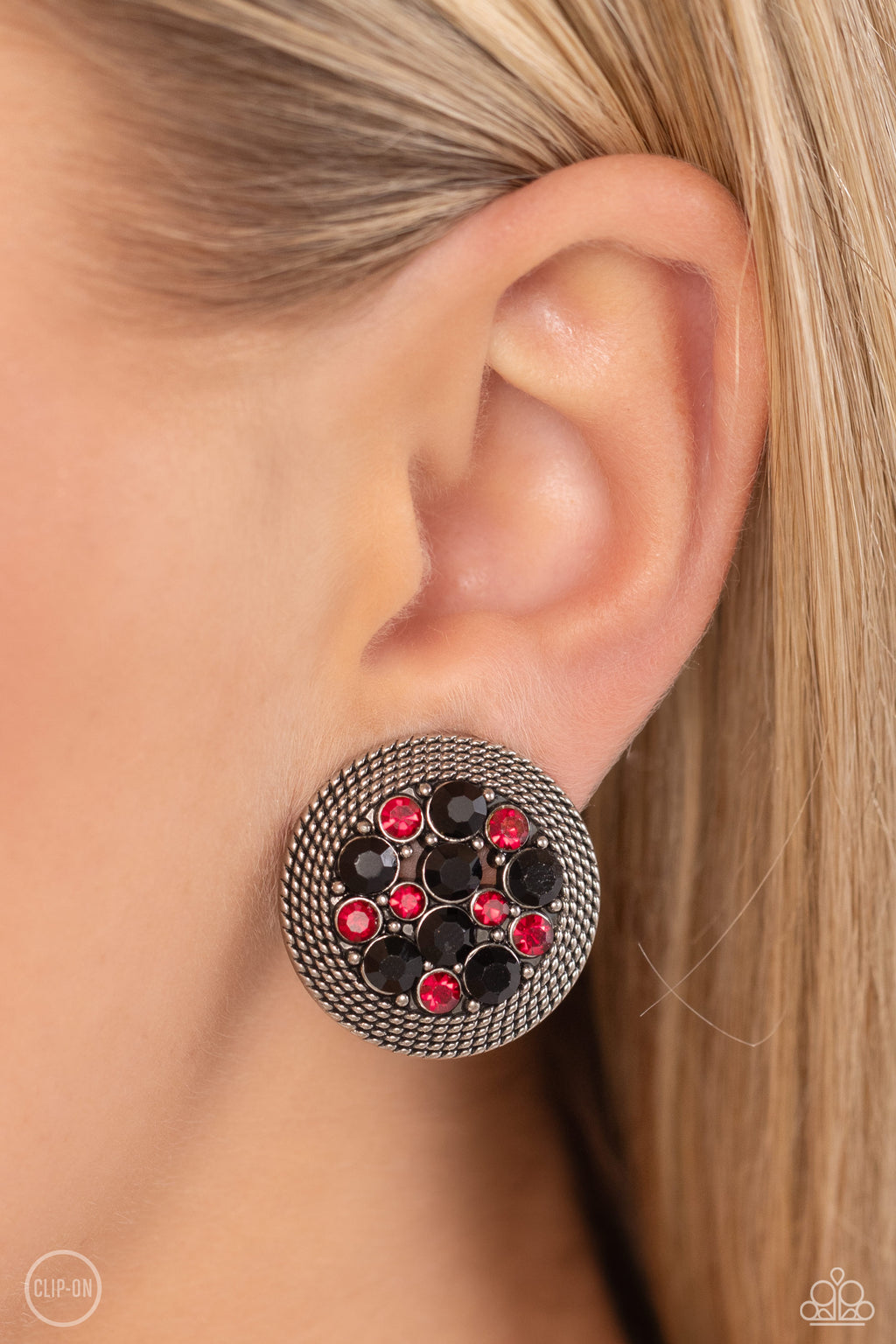 Paparazzi Stellar Status - Multi Clip-On Earrings