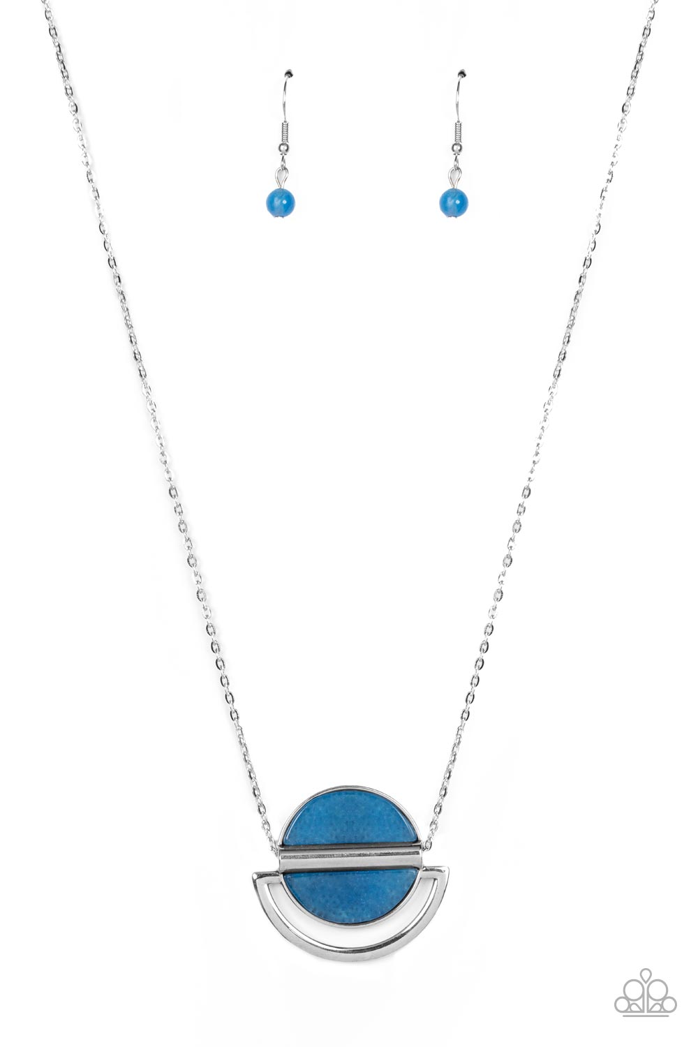 Paparazzi Ethereal Eclipse - Blue Necklace
