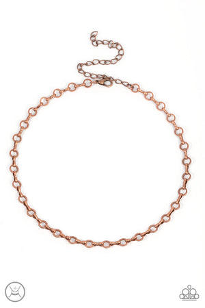 Paparazzi Keepin it Chic - Copper Choker