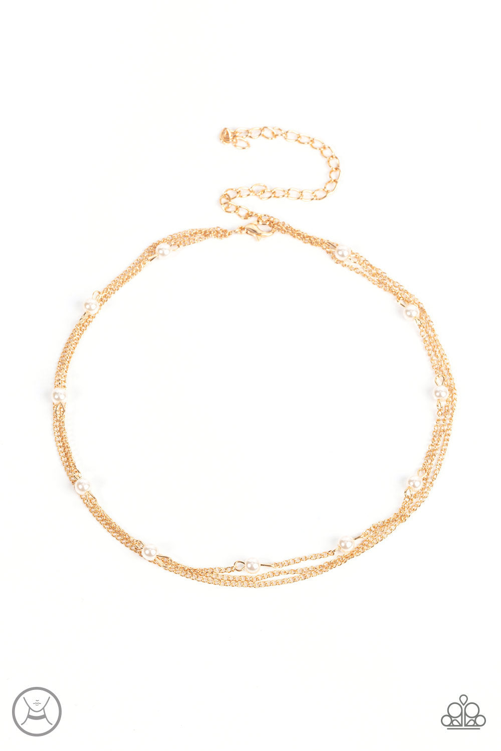 Paparazzi Daintily Dapper - Gold Choker