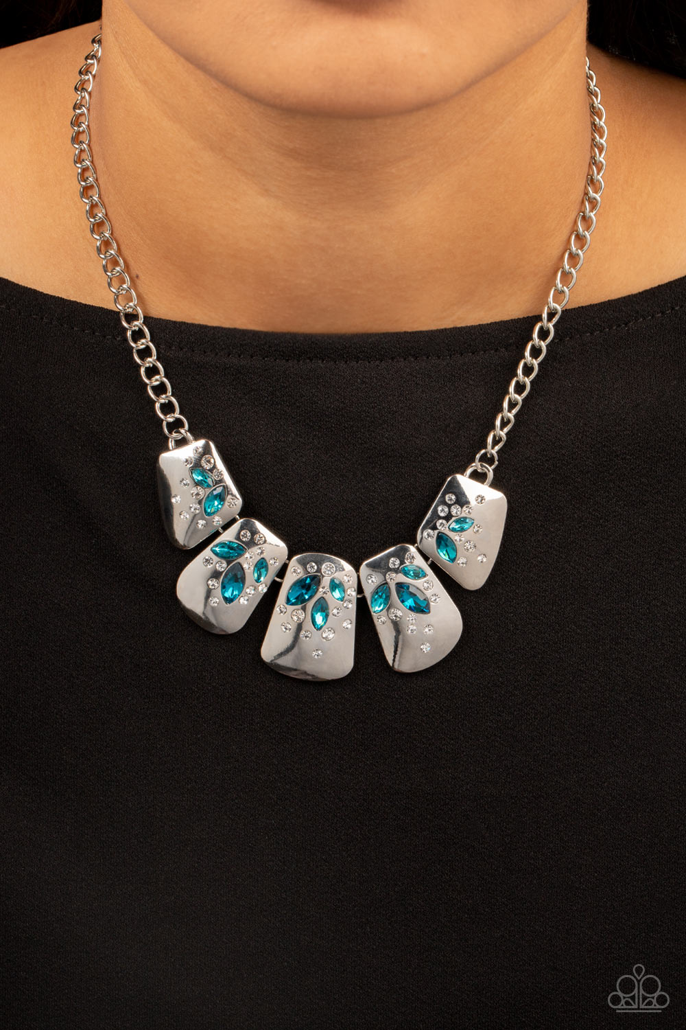Paparazzi Jubilee Jingle - Blue Necklace