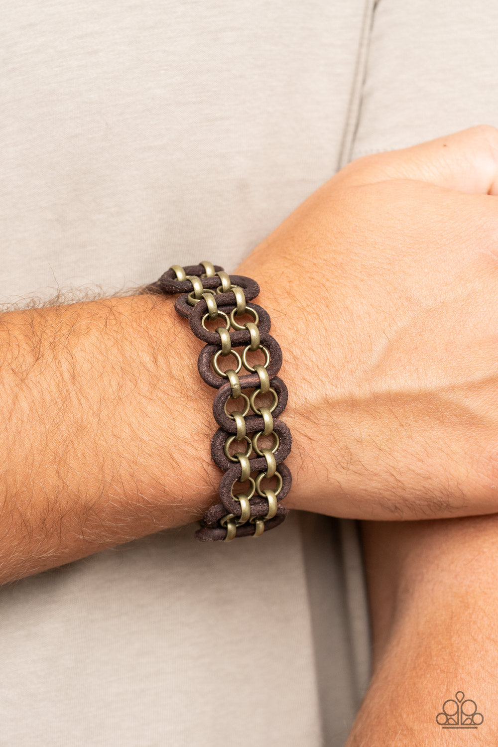 Paparazzi Roaming Rover - Brass Urban Bracelet