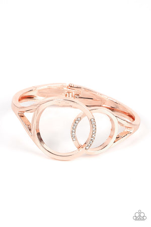 Paparazzi Scope of Expertise - Rose Gold Bracelet