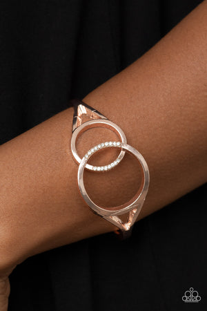 Paparazzi Scope of Expertise - Rose Gold Bracelet