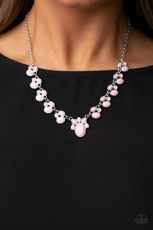 Paparazzi Fairytale Forte - Pink Necklace