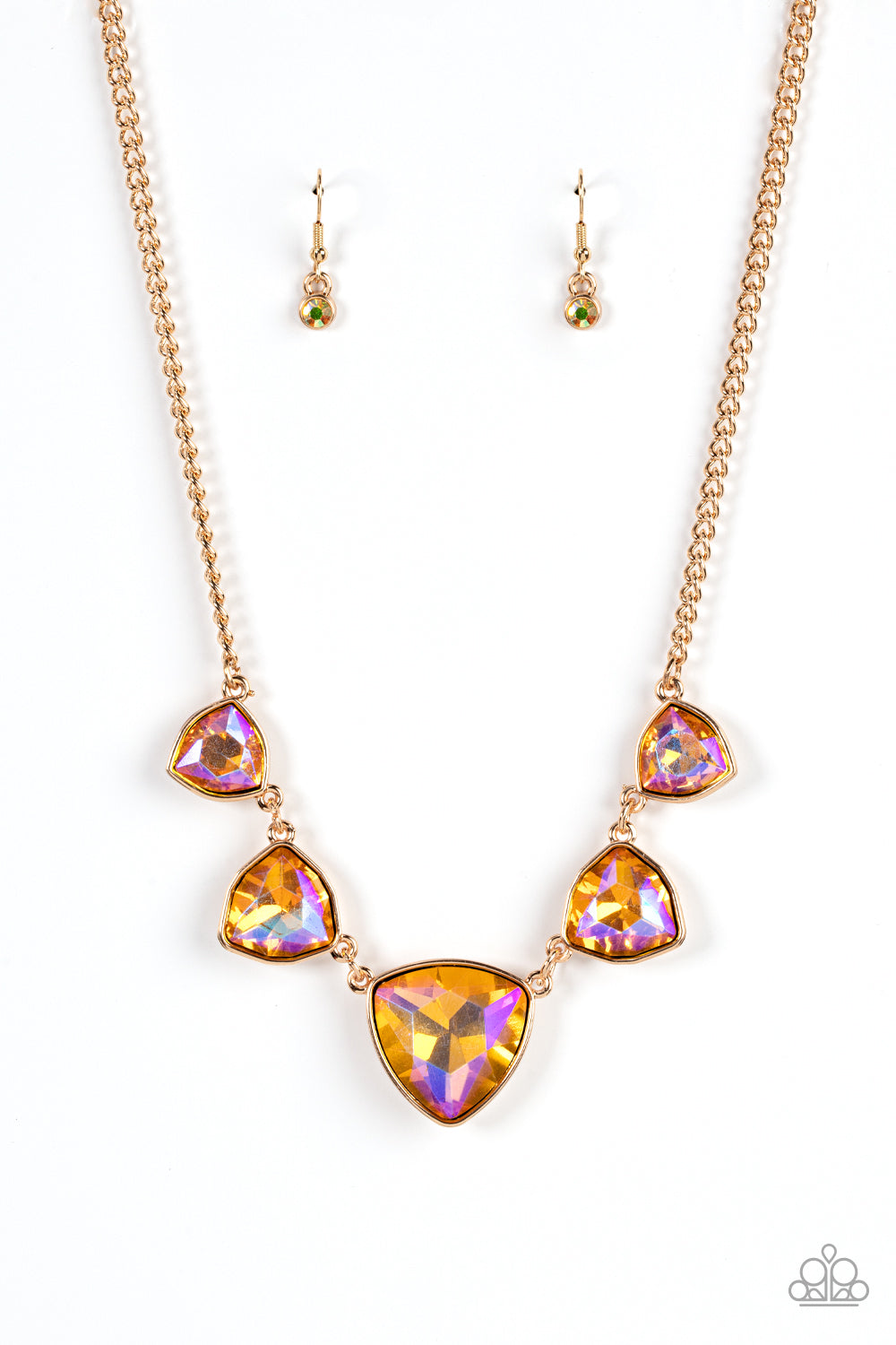 Paparazzi Cosmic Constellations - Gold Necklace