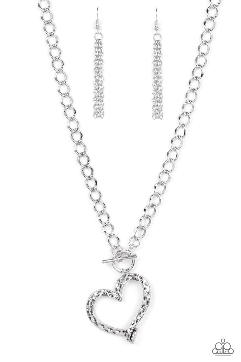 Paparazzi Reimagined Romance - Silver Necklace