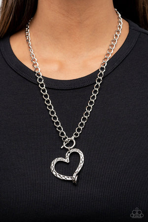 Paparazzi Reimagined Romance - Silver Necklace