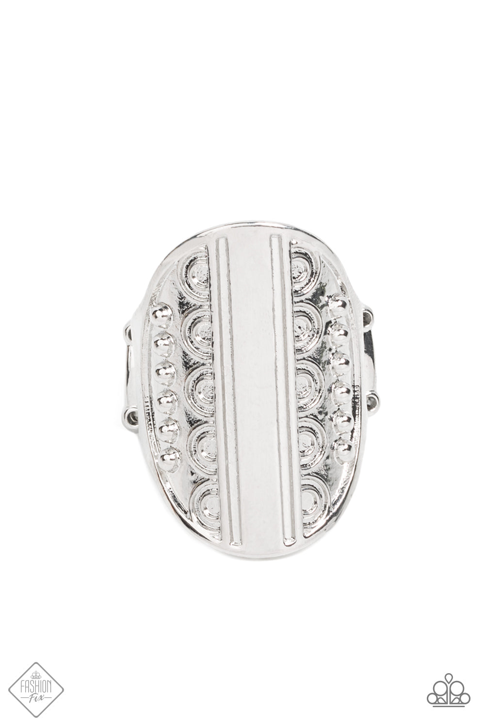 Paparazzi Teeming With Texture - Silver Ring