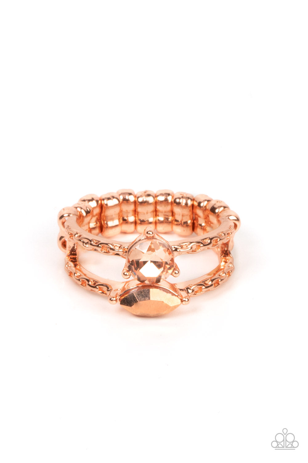 Paparazzi Embraceable Elegance - Copper Ring