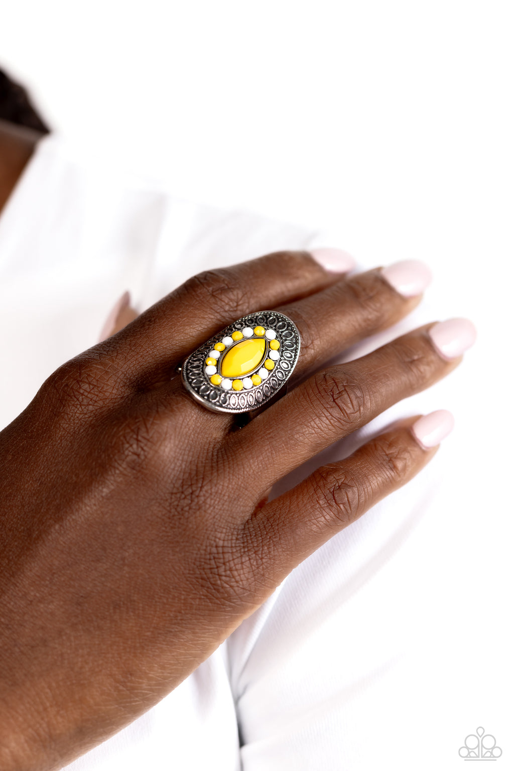 Paparazzi ARTISAN Expression - Yellow Ring