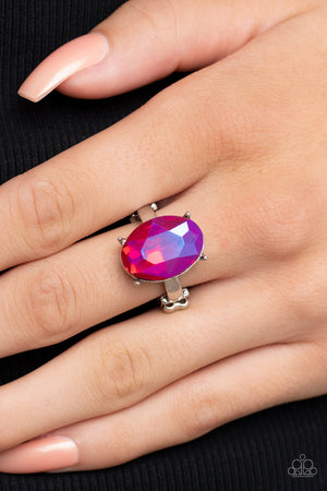 Paparazzi Updated Dazzle - Pink Ring