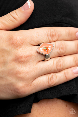 Paparazzi Stellar Shores - Orange Ring