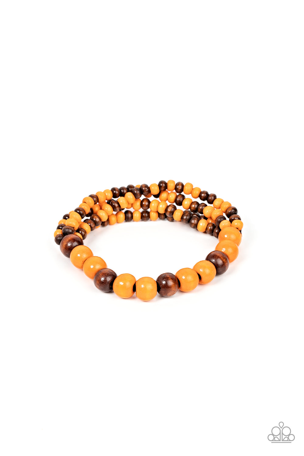 Paparazzi Oceania Oasis - Orange Bracelet