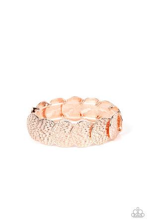 Paparazzi Radioactive Reflections - Rose Gold Bracelet
