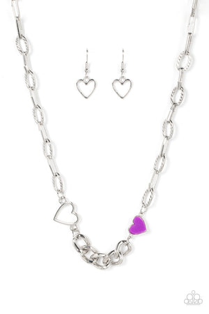 Paparazzi Little Charmer - Purple Necklace
