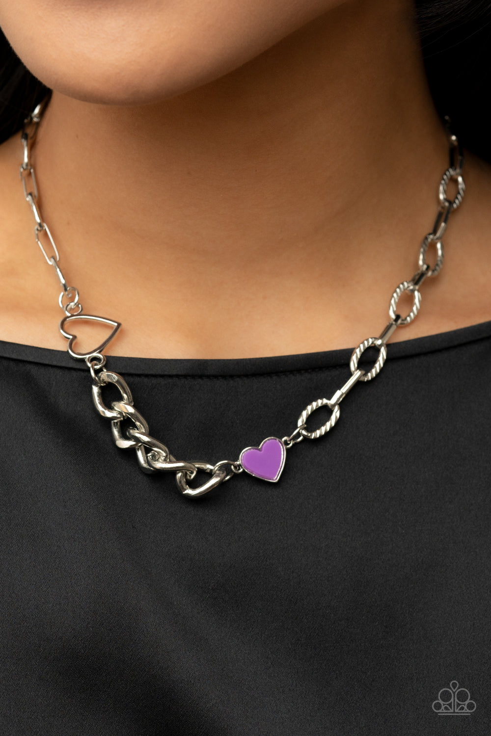 Paparazzi Little Charmer - Purple Necklace