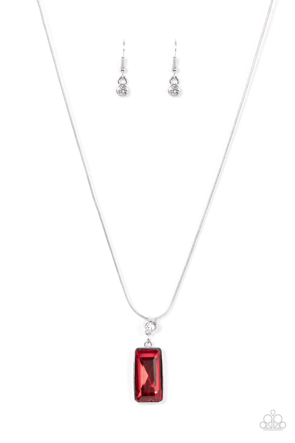 Paparazzi Cosmic Curator - Red Necklace