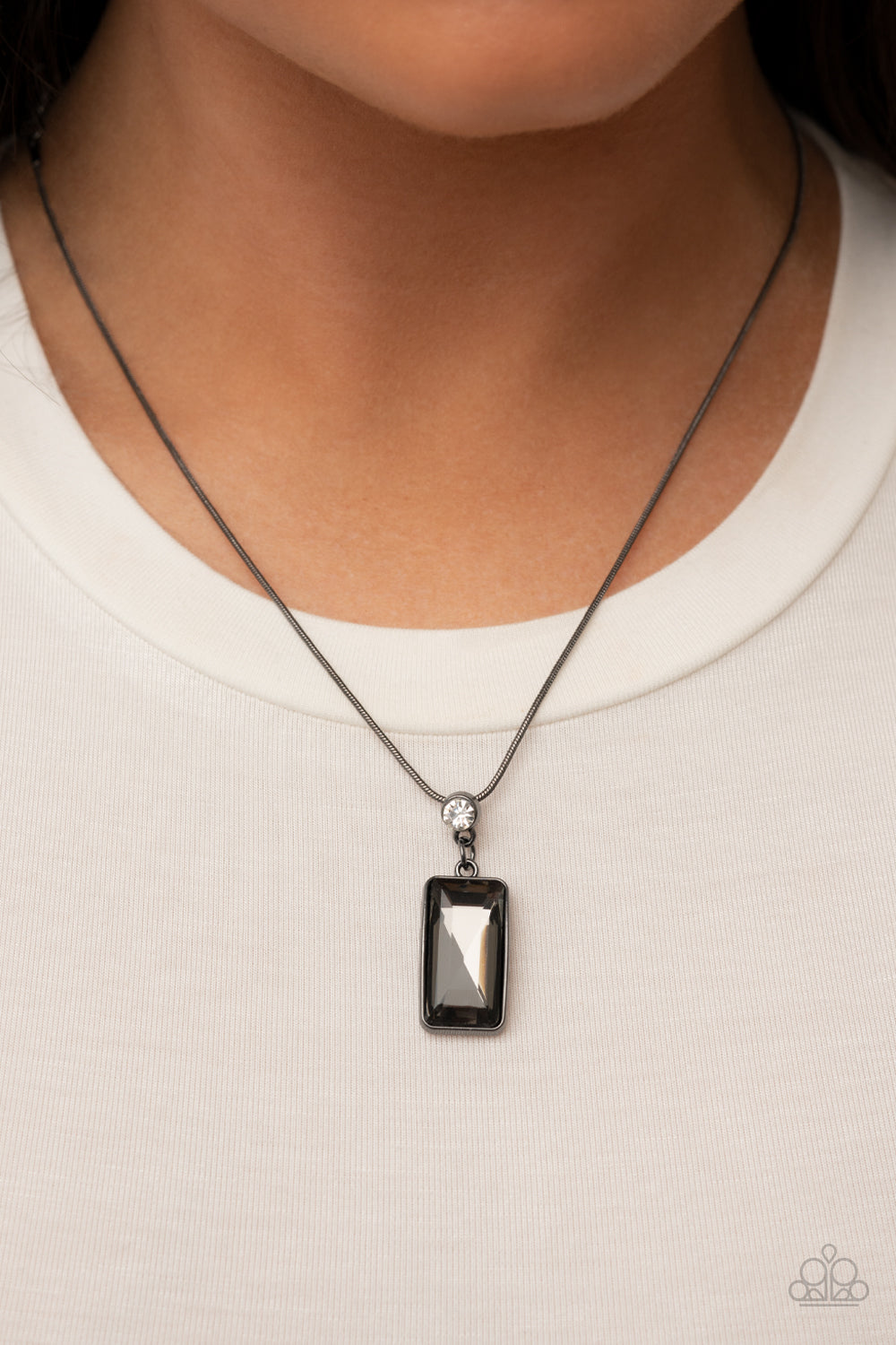 Paparazzi Cosmic Curator - Black Necklace