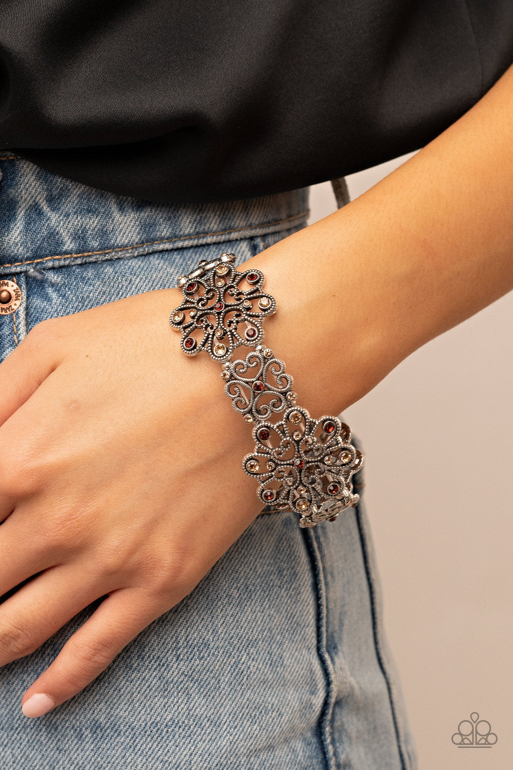 Paparazzi Regal Recognition - Brown Bracelet