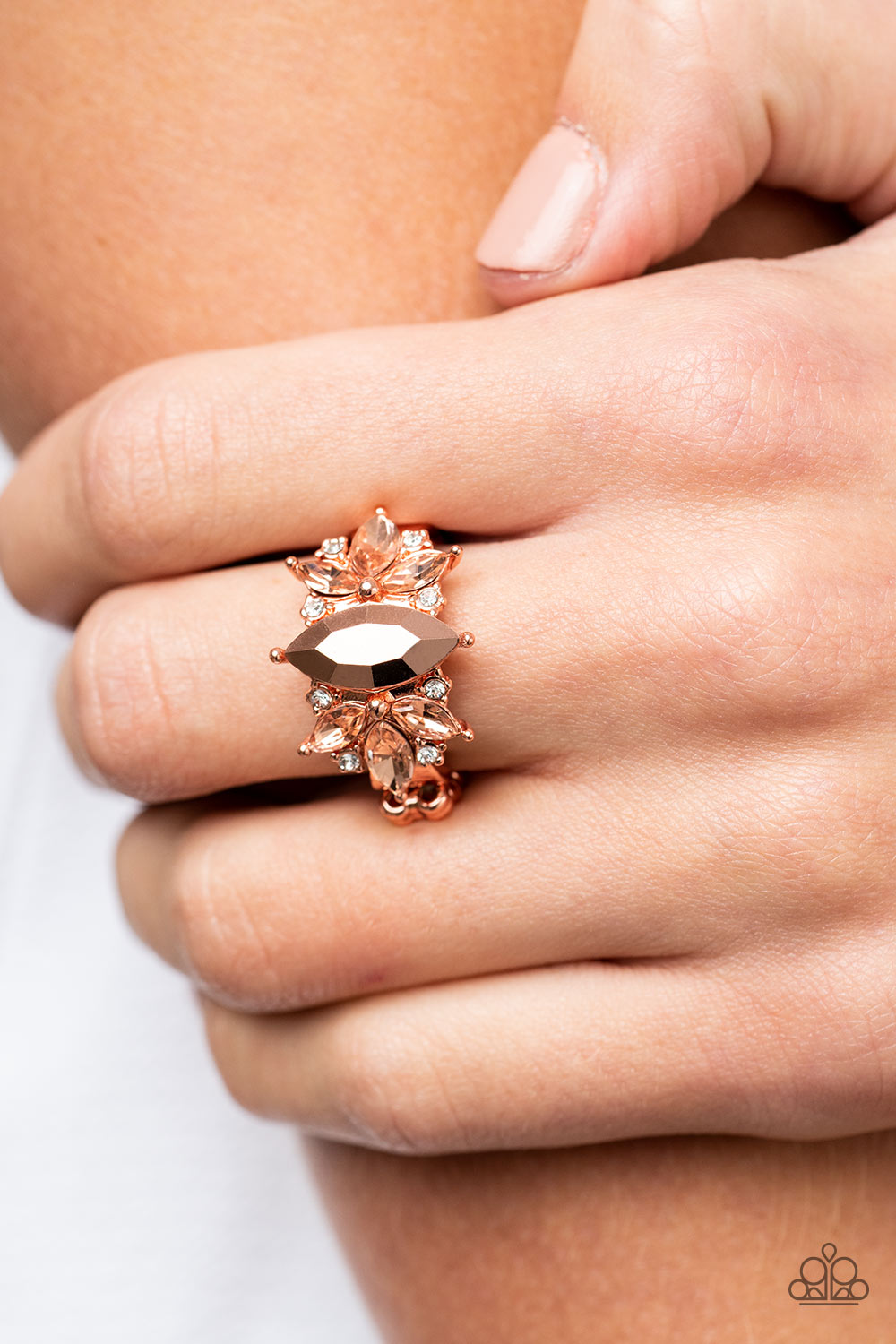 Paparazzi Luxury Luster - Copper Ring