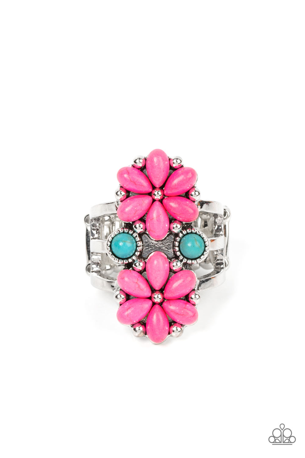 Paparazzi Fredonia Florist - Pink Ring