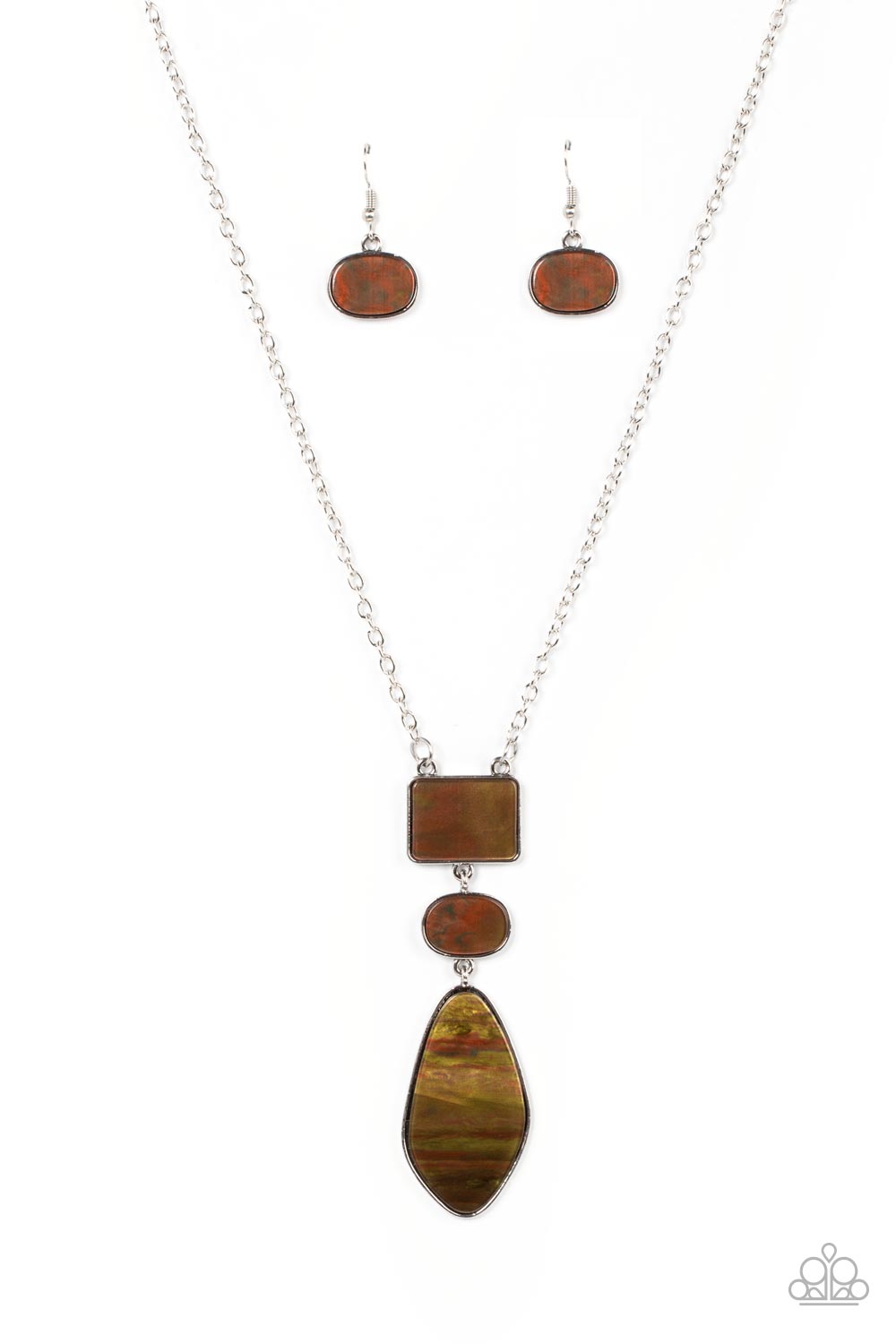 Paparazzi Hidden Cove - Brown Necklace