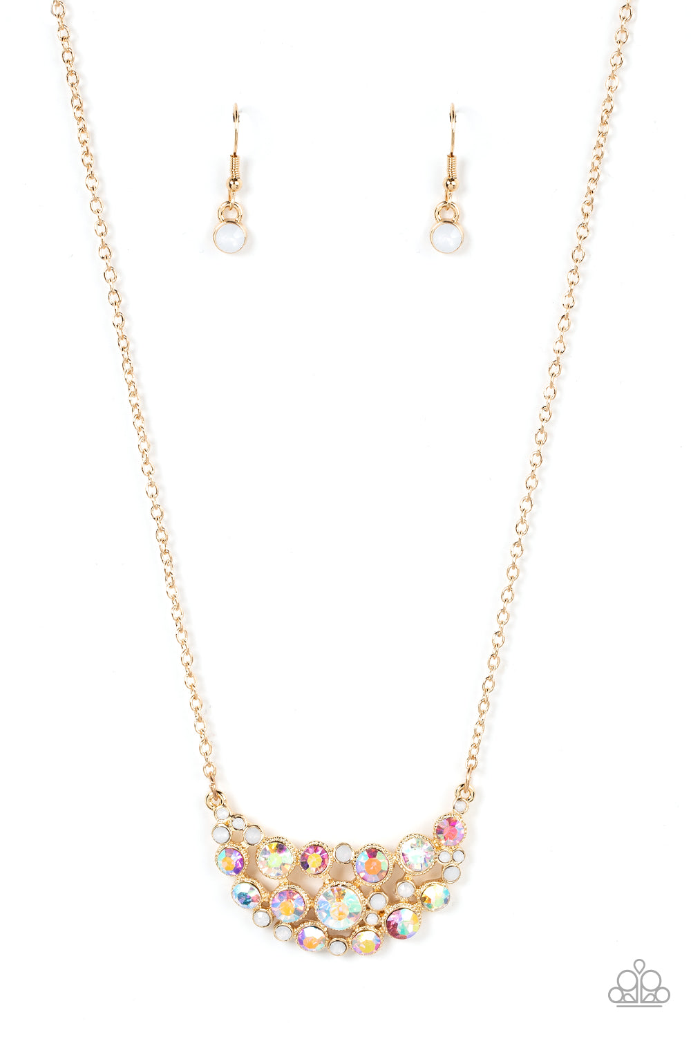 Paparazzi Effervescently Divine - Gold Necklaces