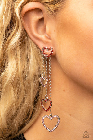 Paparazzi Falling In Love - Multi Earrings