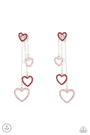 Paparazzi Falling In Love - Multi Earrings