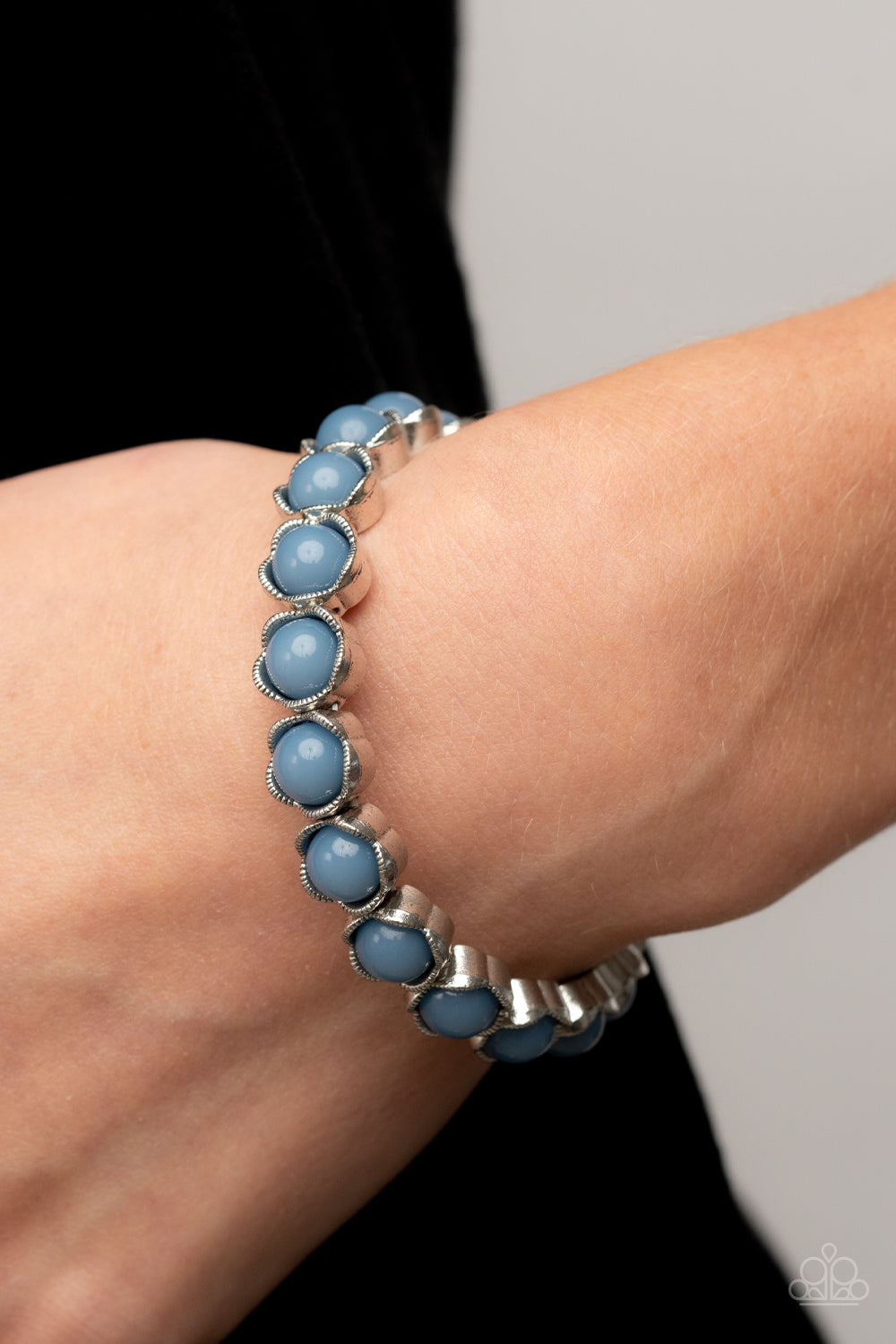 Paparazzi Let's Be Buds - Blue Bracelet