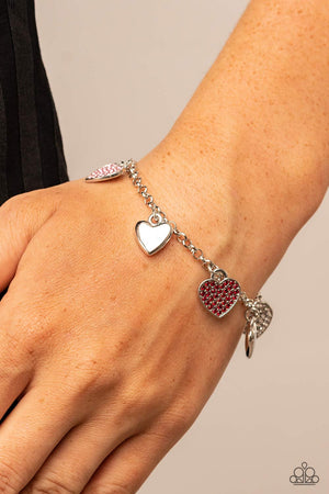 Paparazzi Lusty Lockets - Multi Bracelet