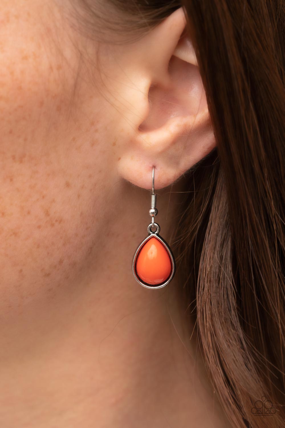 Paparazzi Mediterranean Mystery - Orange Necklace