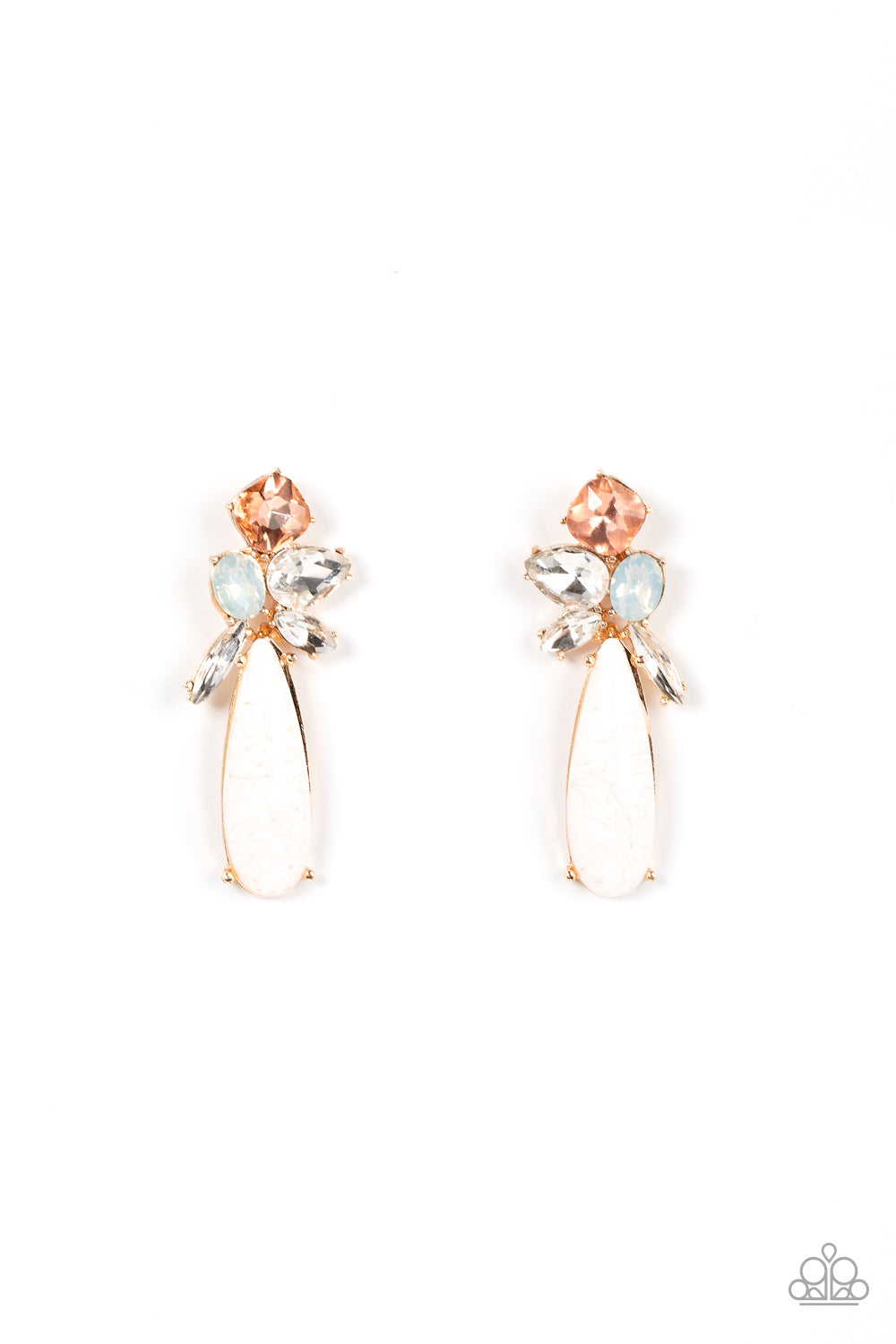 Paparazzi DIY Dazzle - Gold Earrings