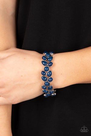 Paparazzi Marina Romance - Blue Bracelet