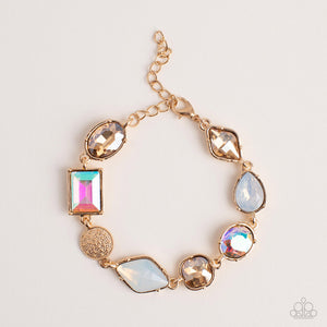 Paparazzi Jewelry Box Bauble - Gold Bracelet