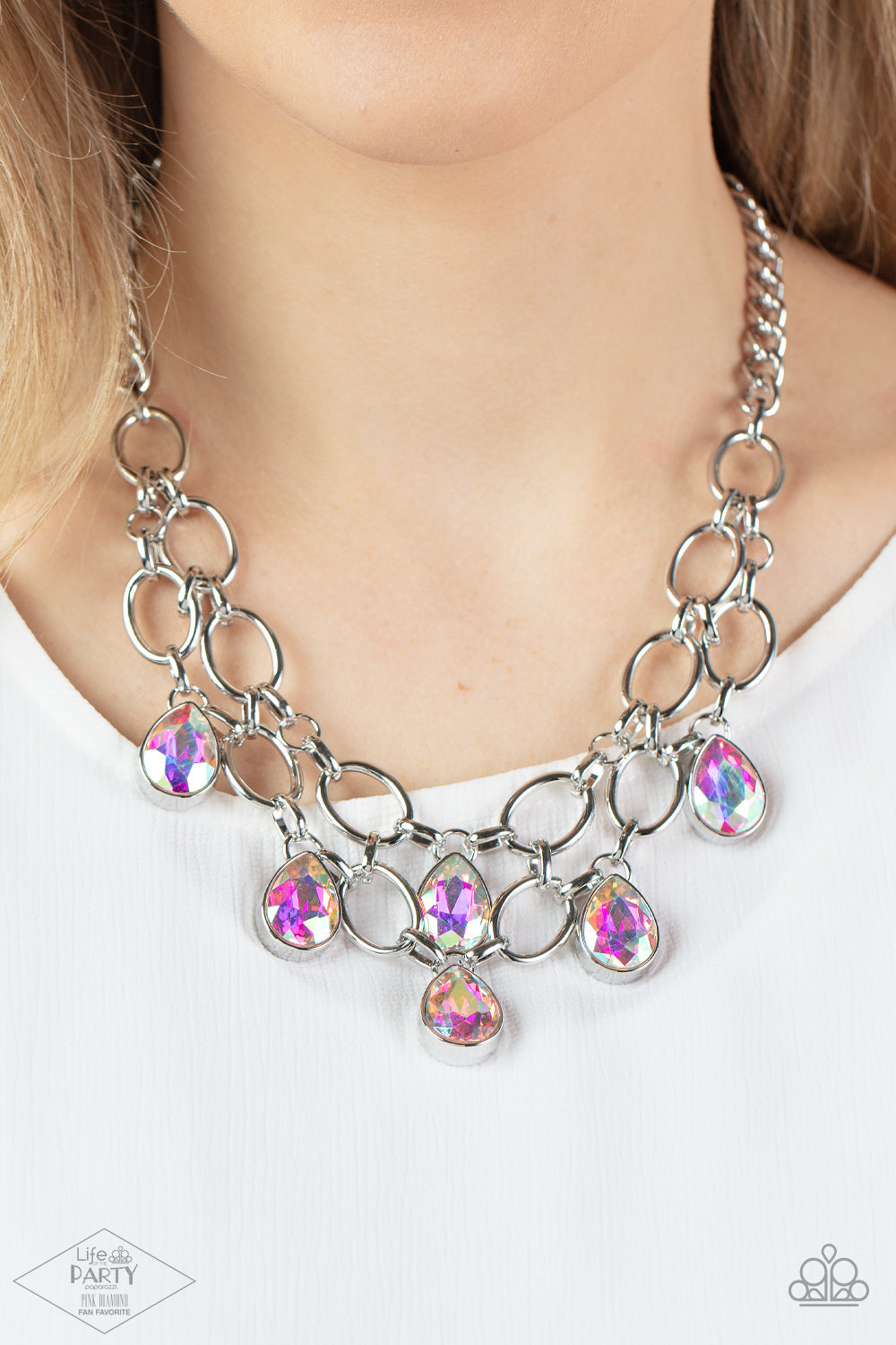 Paparazzi Show-Stopping Shimmer - Multi Necklace