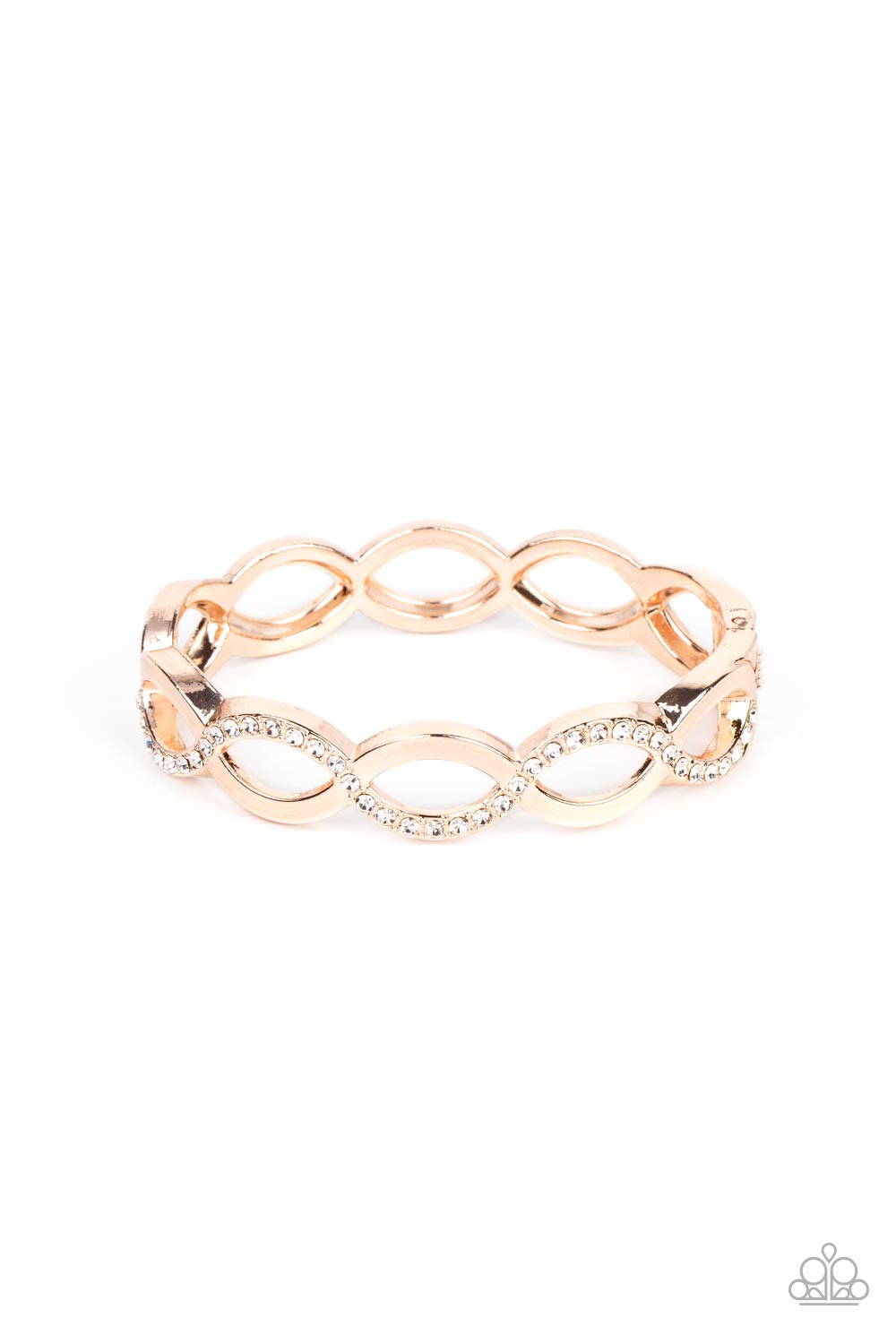 Paparazzi Tailored Twinkle - Rose Gold Bracelet