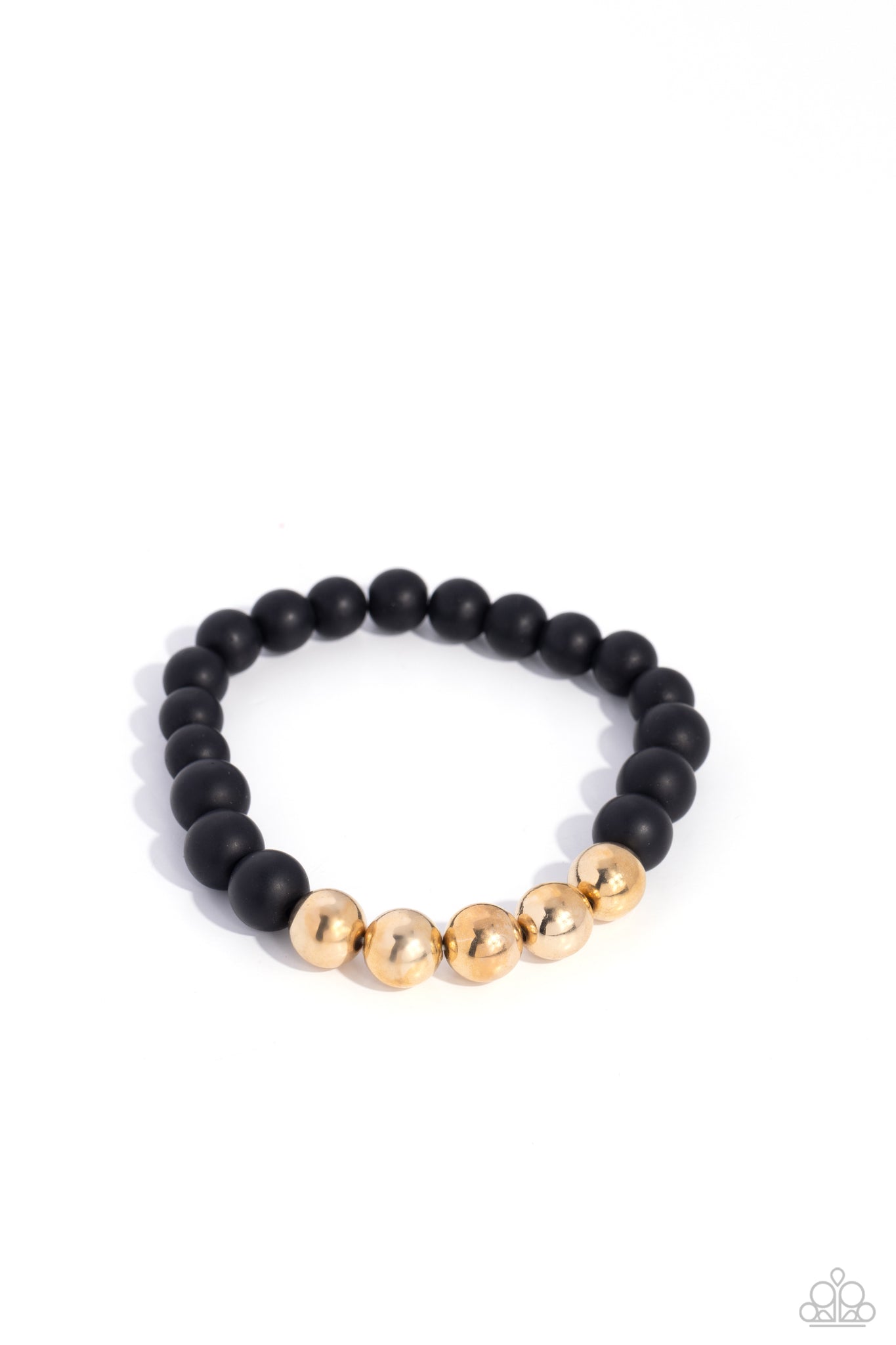 Paparazzi METALHEAD in the Clouds - Gold Urban Bracelet