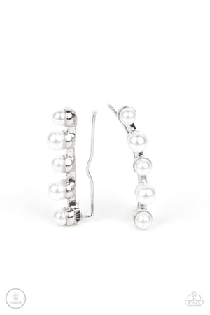 Paparazzi Drop-Top Attitude - White Ear Crawler