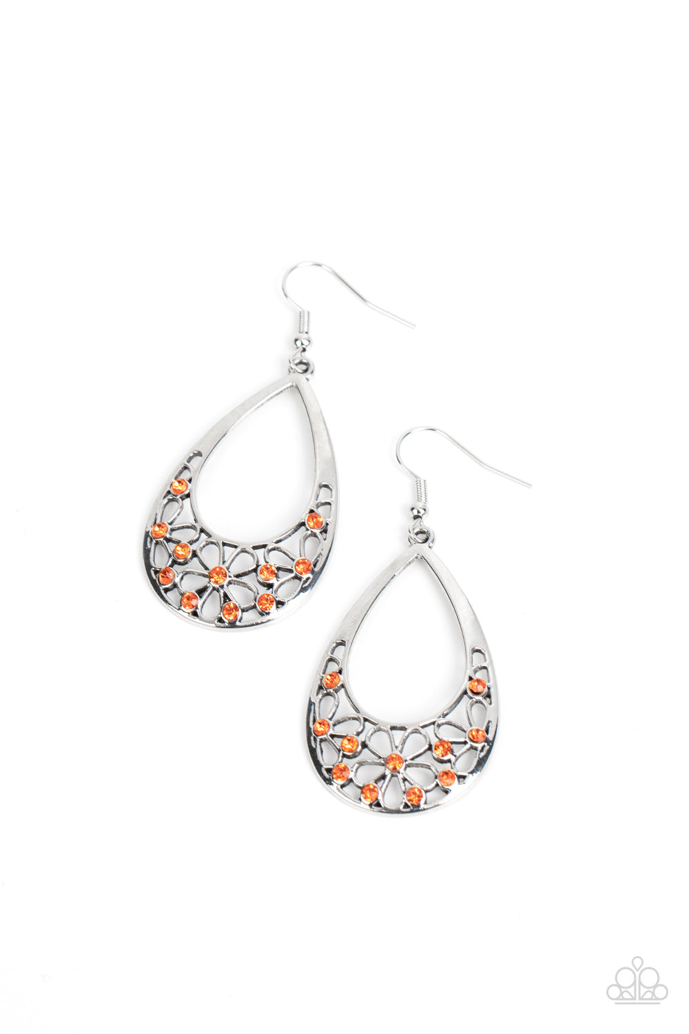 Paparazzi Terrace Trinket - Orange Earrings