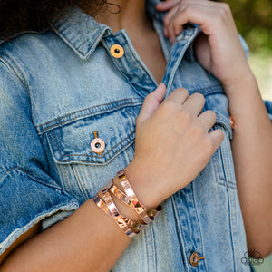 Paparazzi Industrial Imagination - Copper Bracelet