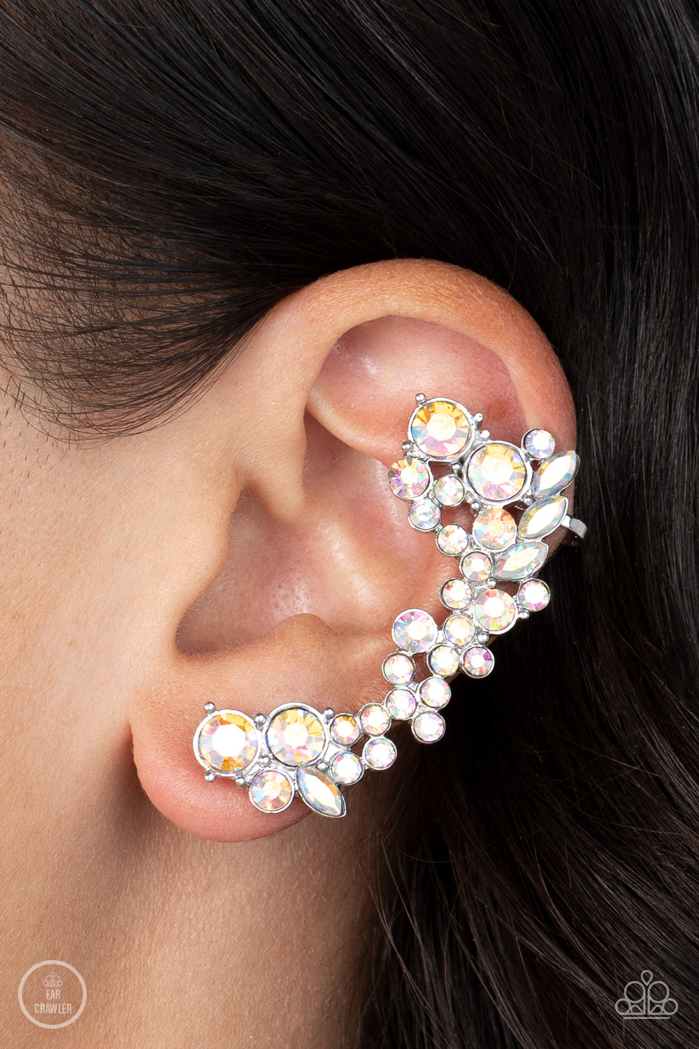 Paparazzi Astronomical Allure - Multi Iridescent Ear Crawler