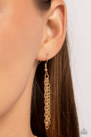 Paparazzi WOODnt Dream of It - Gold Necklace