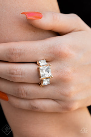 Paparazzi Treasured Twinkle - Gold Ring