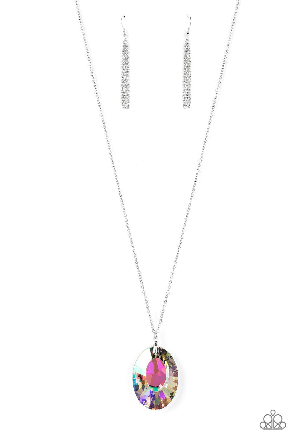 Paparazzi Celestial Essence - Multi Iridescent Necklace