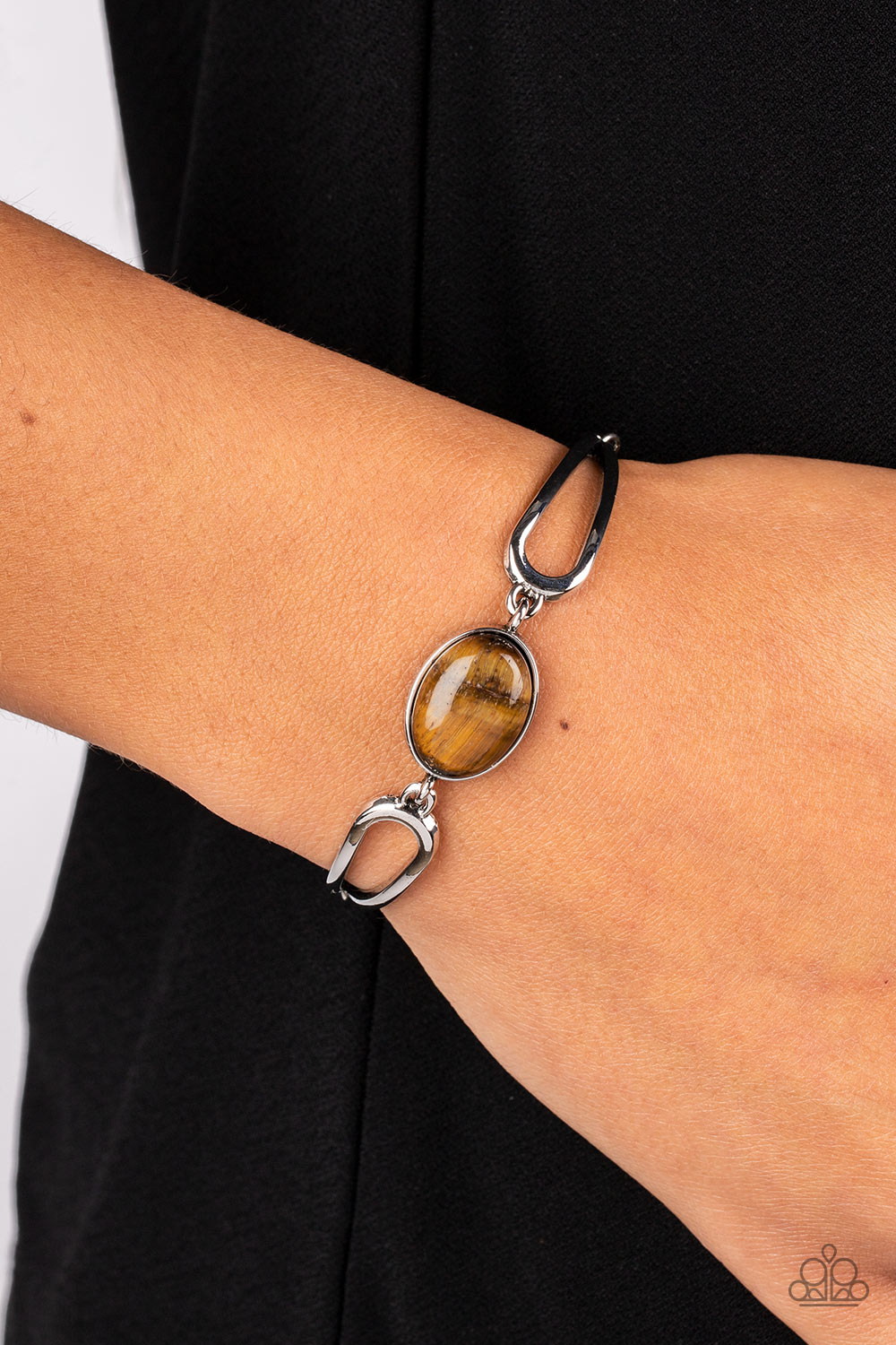Paparazzi A Quarter Past ZEN - Brown Bracelet