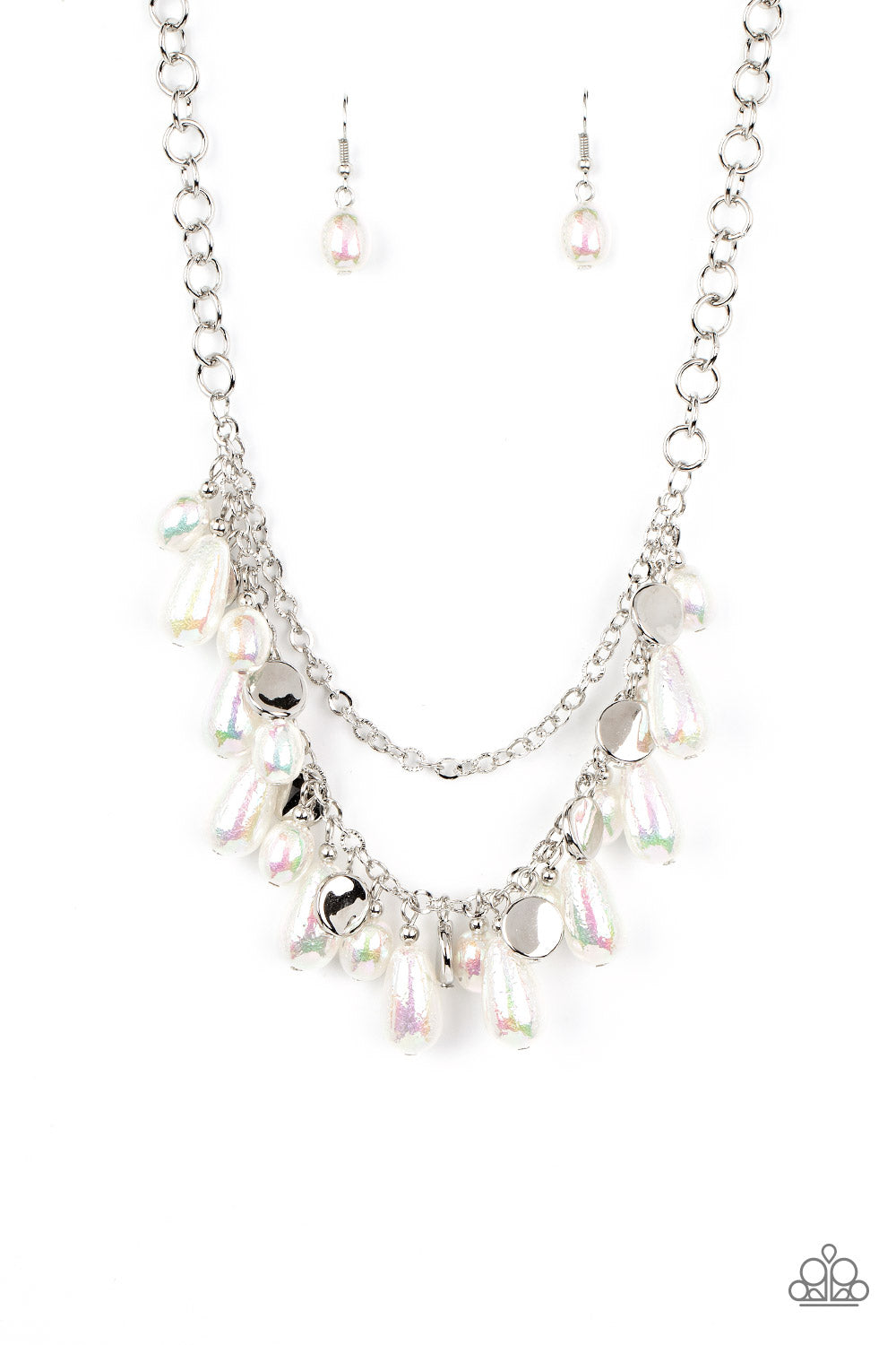 Paparazzi Interstellar Serenity - White Necklace