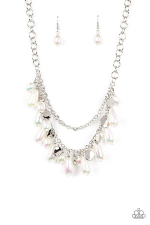 Paparazzi Interstellar Serenity - White Necklace