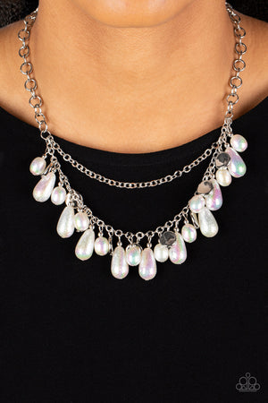 Paparazzi Interstellar Serenity - White Necklace